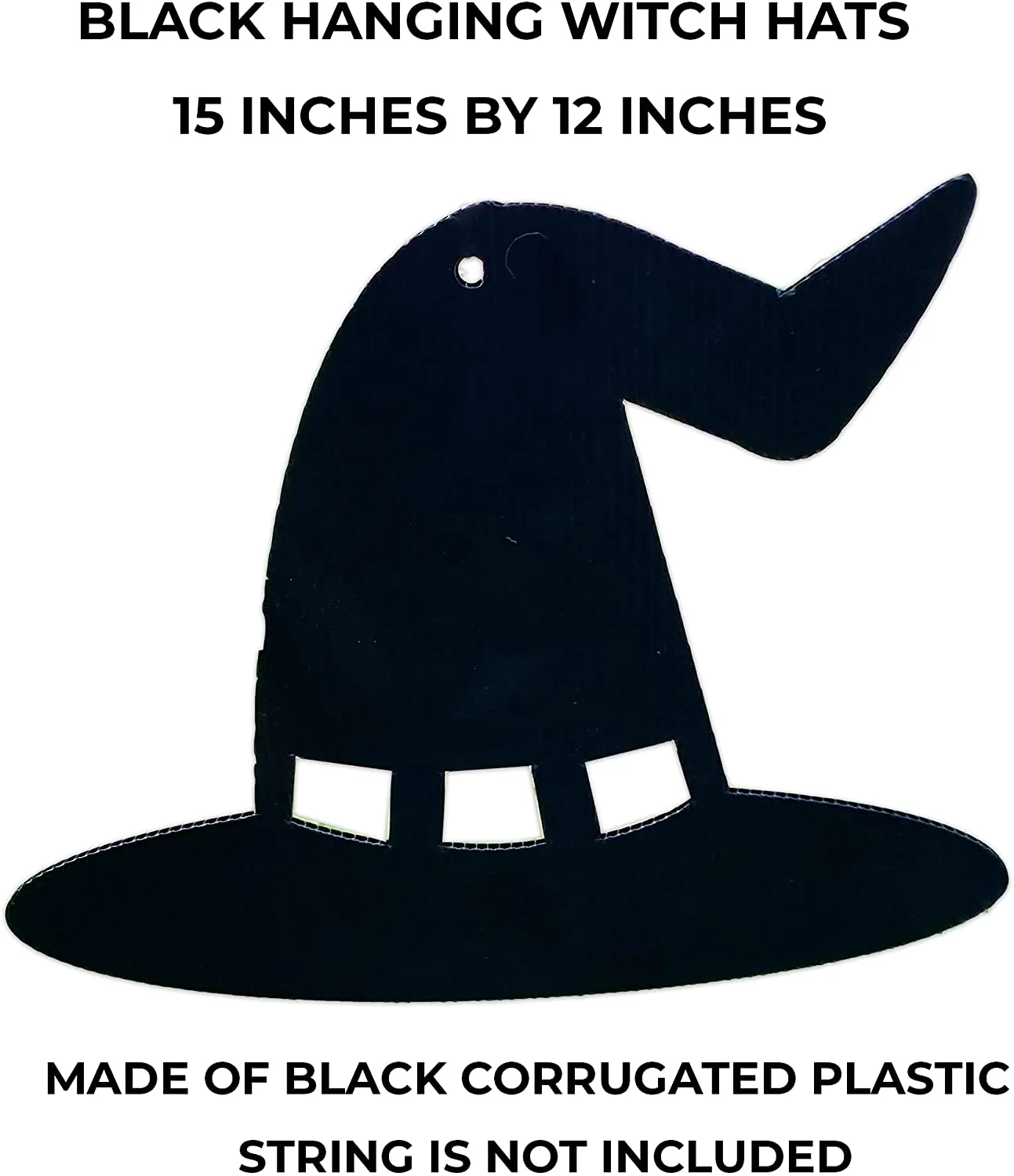 Hanging Witch Hats Decorations - Image 4