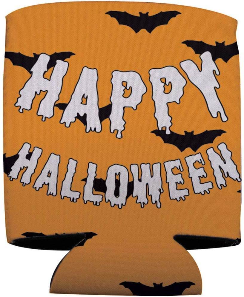 Happy Halloween Gift Pack - Yard Sign, Decal & Can Cooler - Image 3