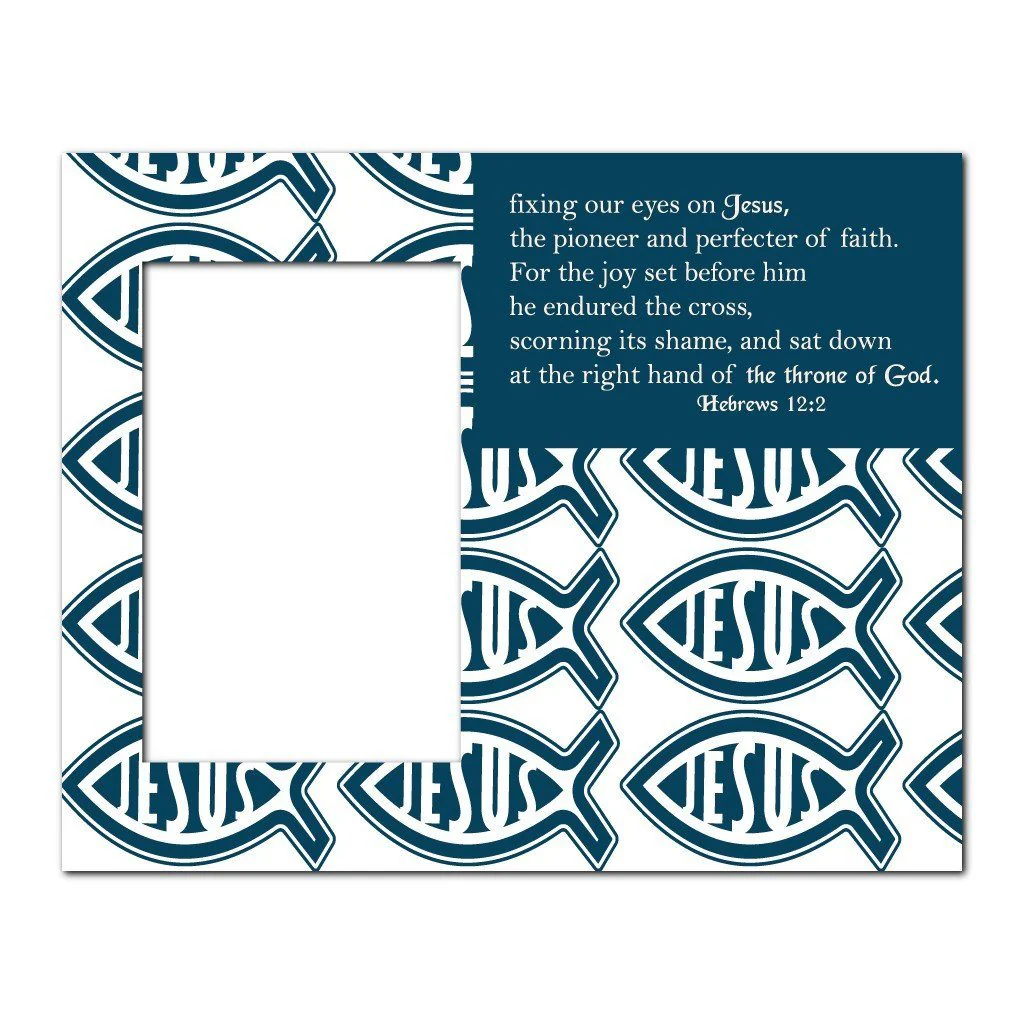 Hebrews 12:2 Decorative Picture Frame - Image 2