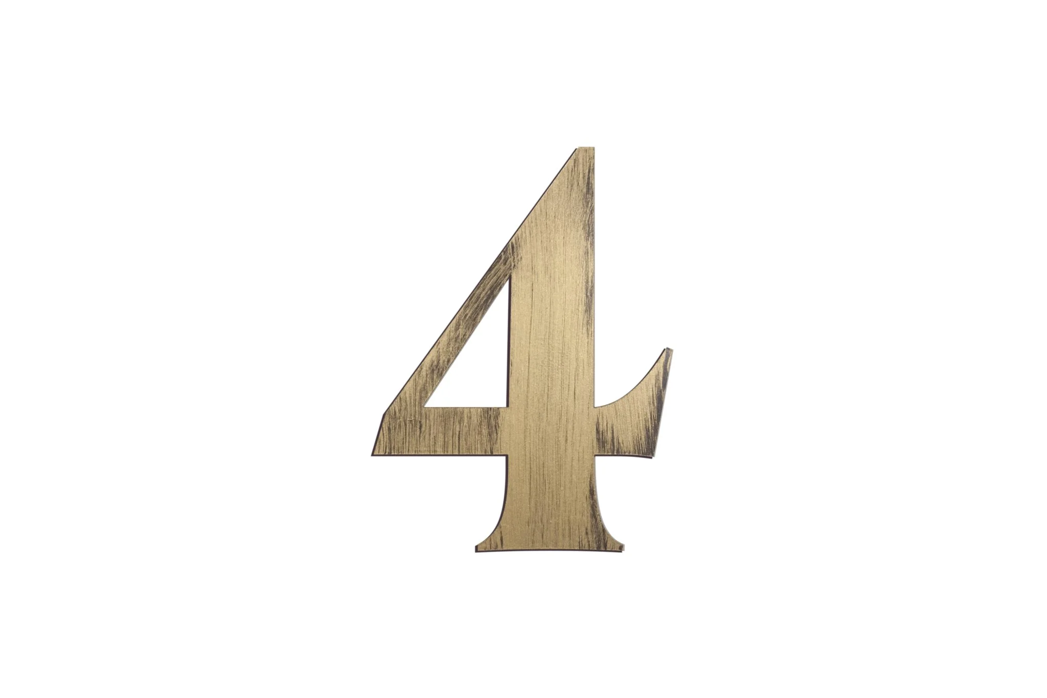 Hand-Painted Americana 3D House Numbers - 9 Inches High - Customizable and Ready to Hang - Made in USA - Image 7