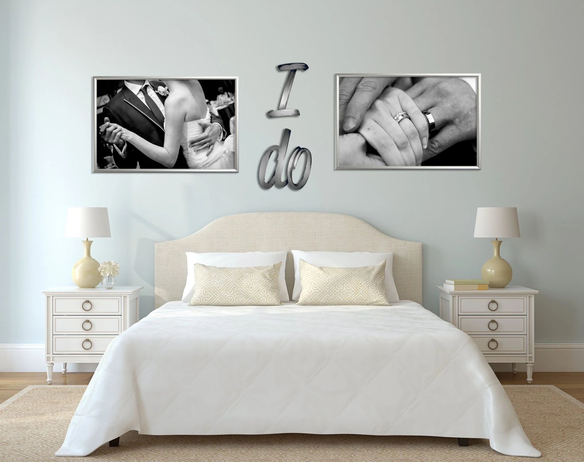 Hand Painted I do Wall Decor - Image 5