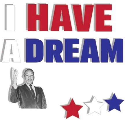 Martin Luther King Jr I Have A Dream Yard Card | 15 piece set - Image 2