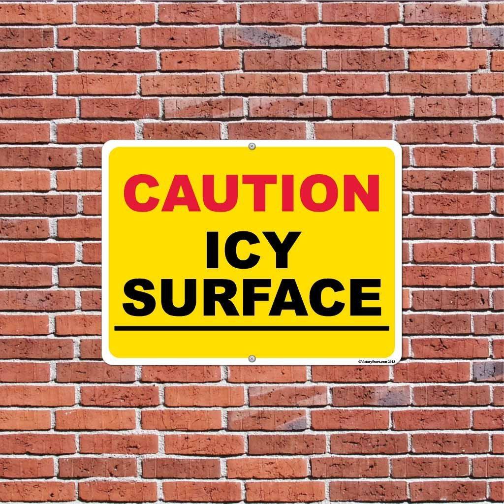 Icy Surface Sign or Sticker - Image 4