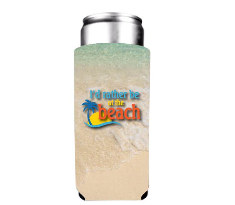 I'd Rather Be At The Beach Themed Mug & Can Cooler Gift Pack - Image 3