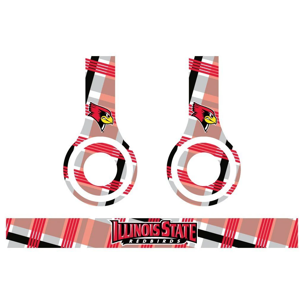 Illinois State Pattern Skin Set of 3 for Beats Solo HD Headphones - Image 3