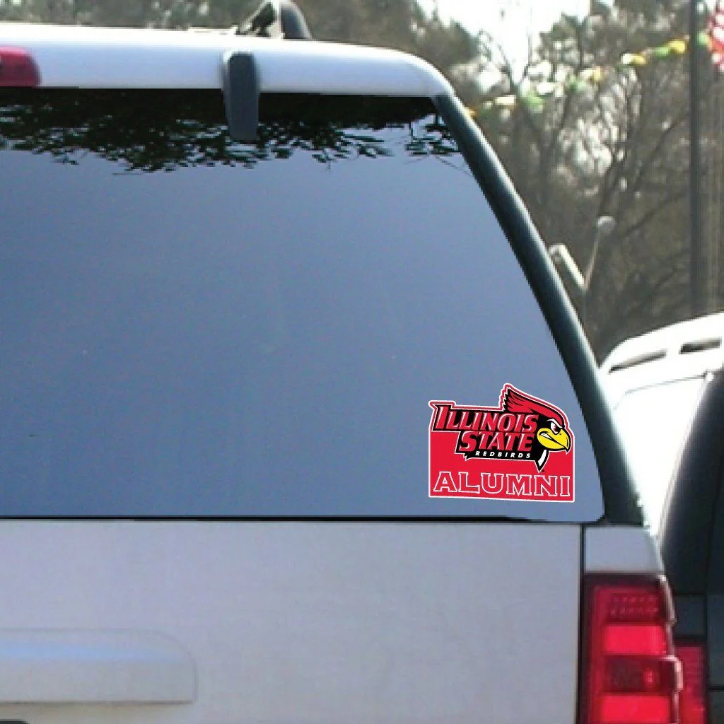 Illinois State University Alumni Window Decal Set of 2
