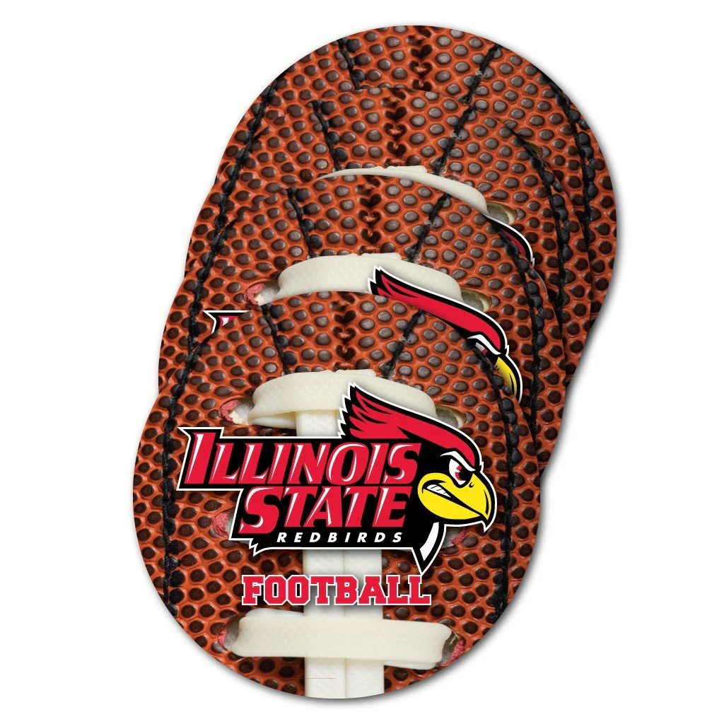 Illinois State University Football Coaster Set of 4