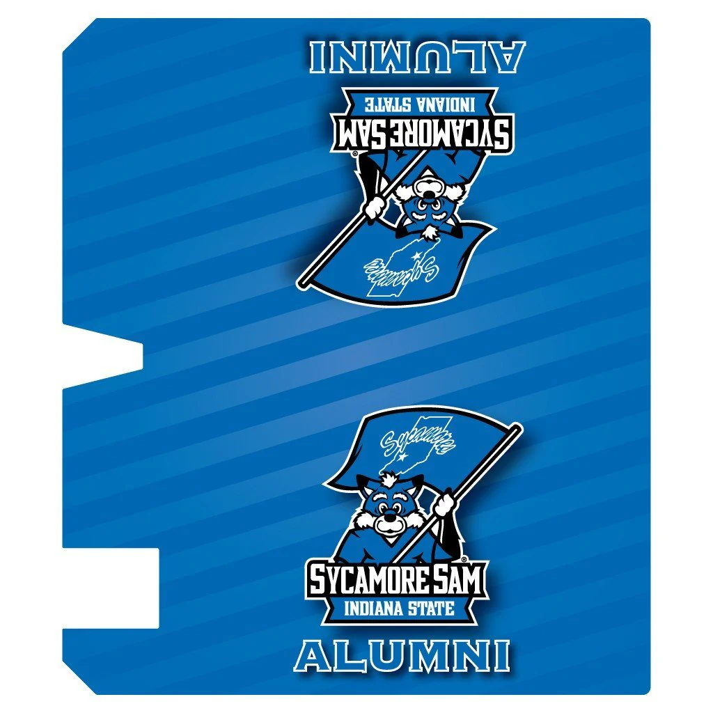 Indiana State University Alumni Magnetic Mailbox Cover - Image 2