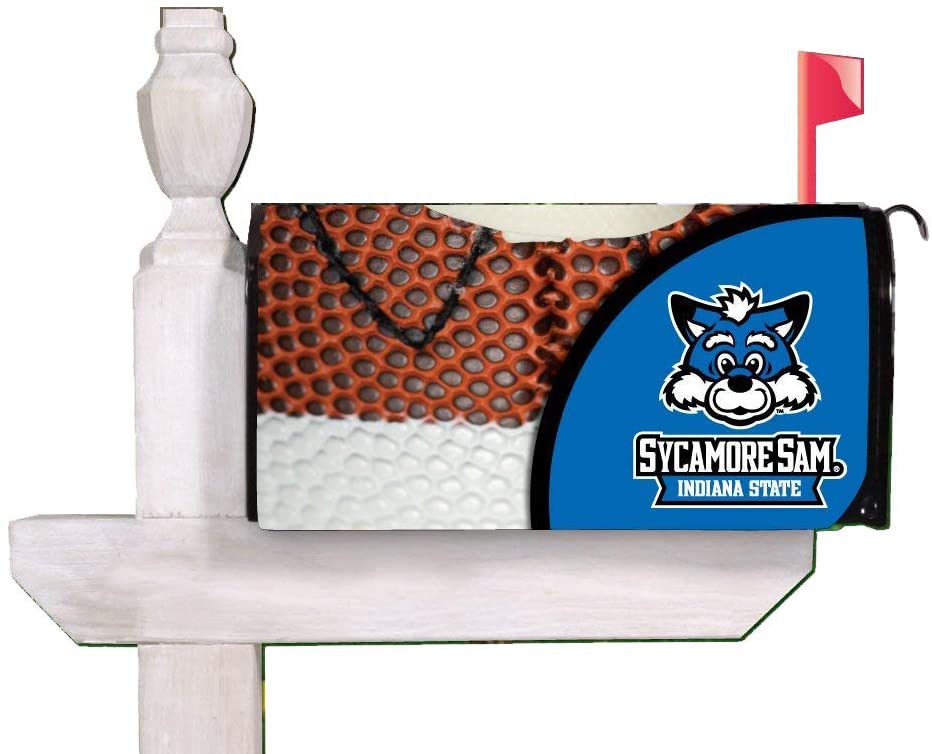 Indiana State University Football Magnetic Mailbox Cover - Image 2