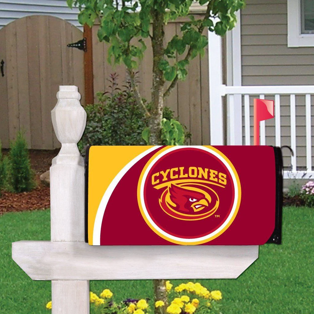 Iowa State Circles Magnetic Mailbox Cover