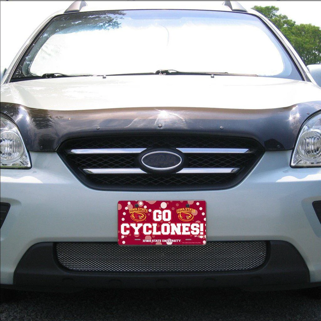 Iowa State University Go Cyclones! License Plate - Image 2