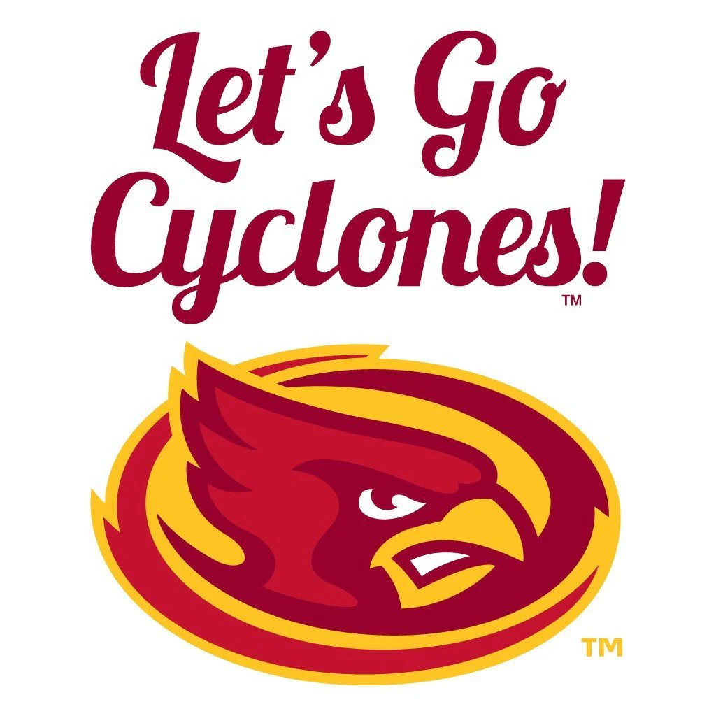 Iowa State University Let's Go Cyclones! Rally Towel Set of 3 - Image 2