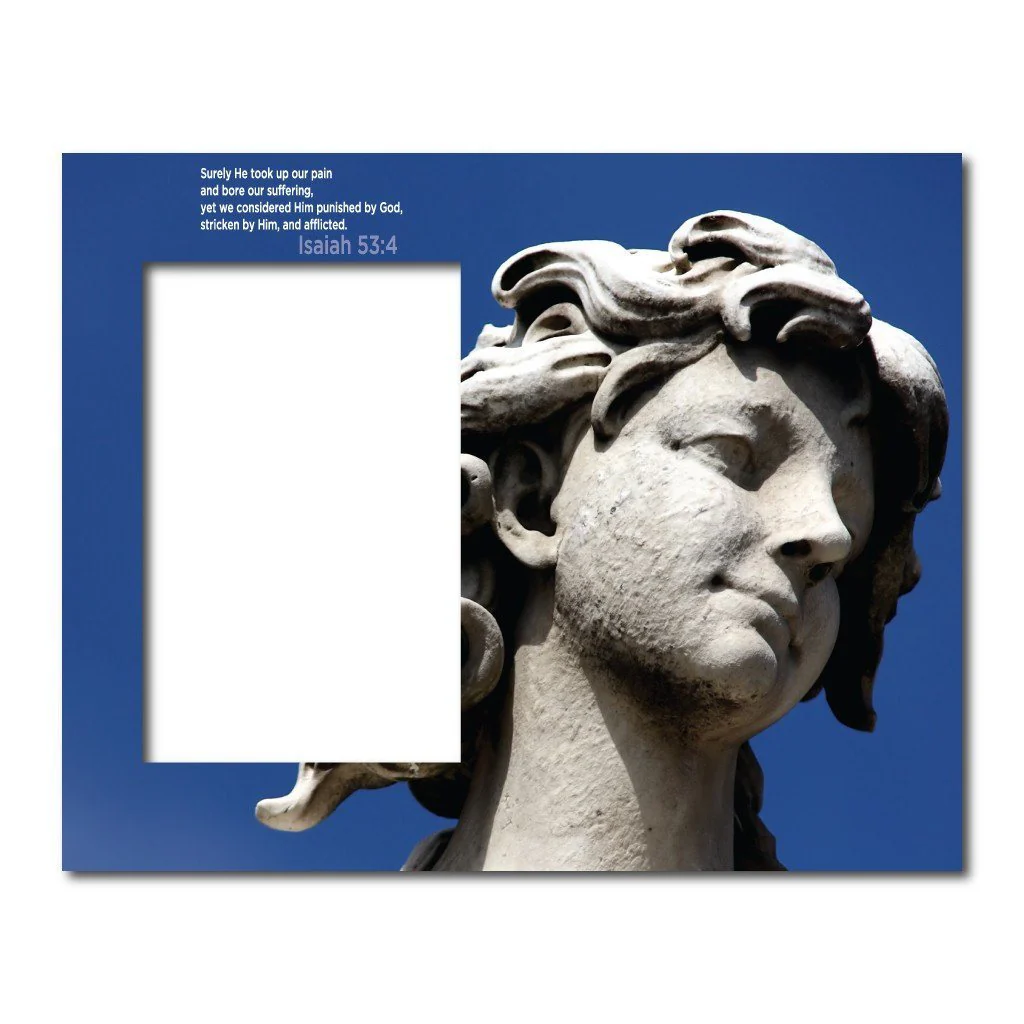 Isaiah 53:4 Decorative Picture Frame - Image 2
