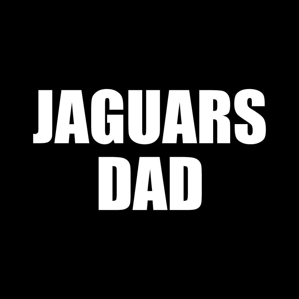 Jaguars Dad Black Folding Camping Chair - Image 2