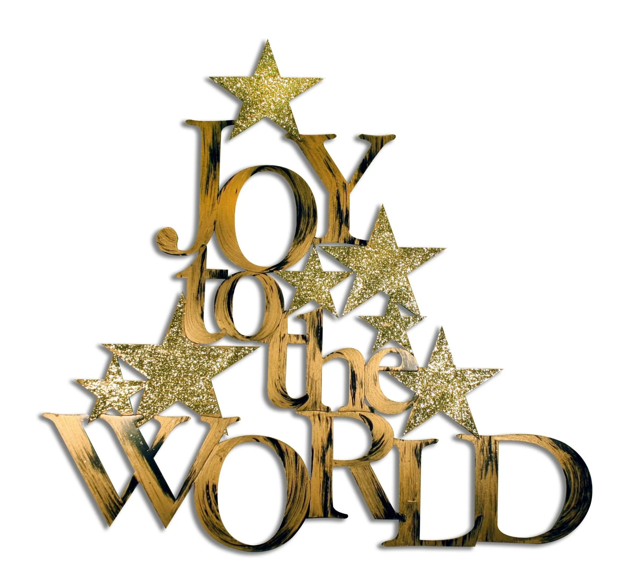 Joy to the World Hand Painted Wall Quote - Image 4