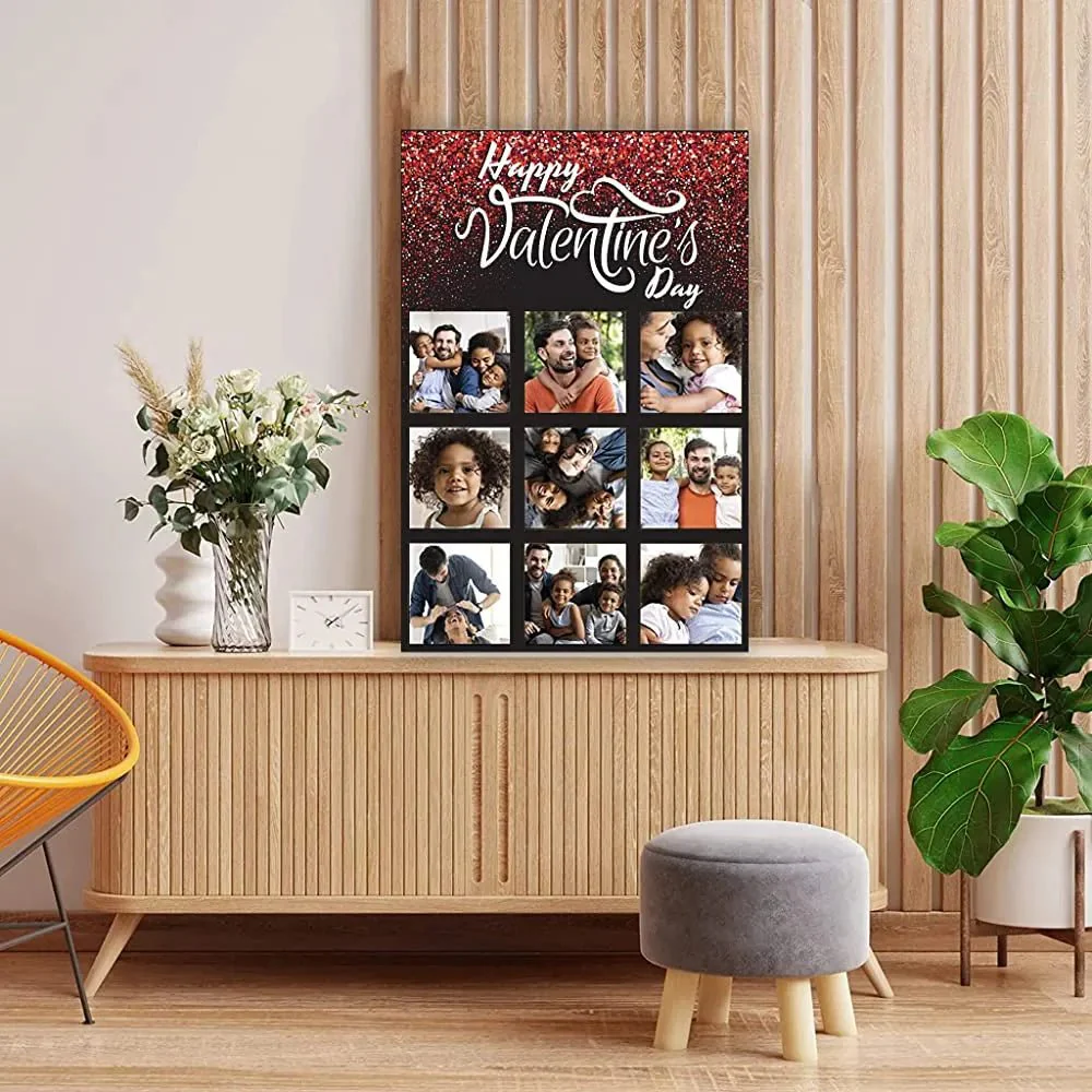 3' Jumbo Personalized Valentine's Day Card | 9 Photos - Image 3