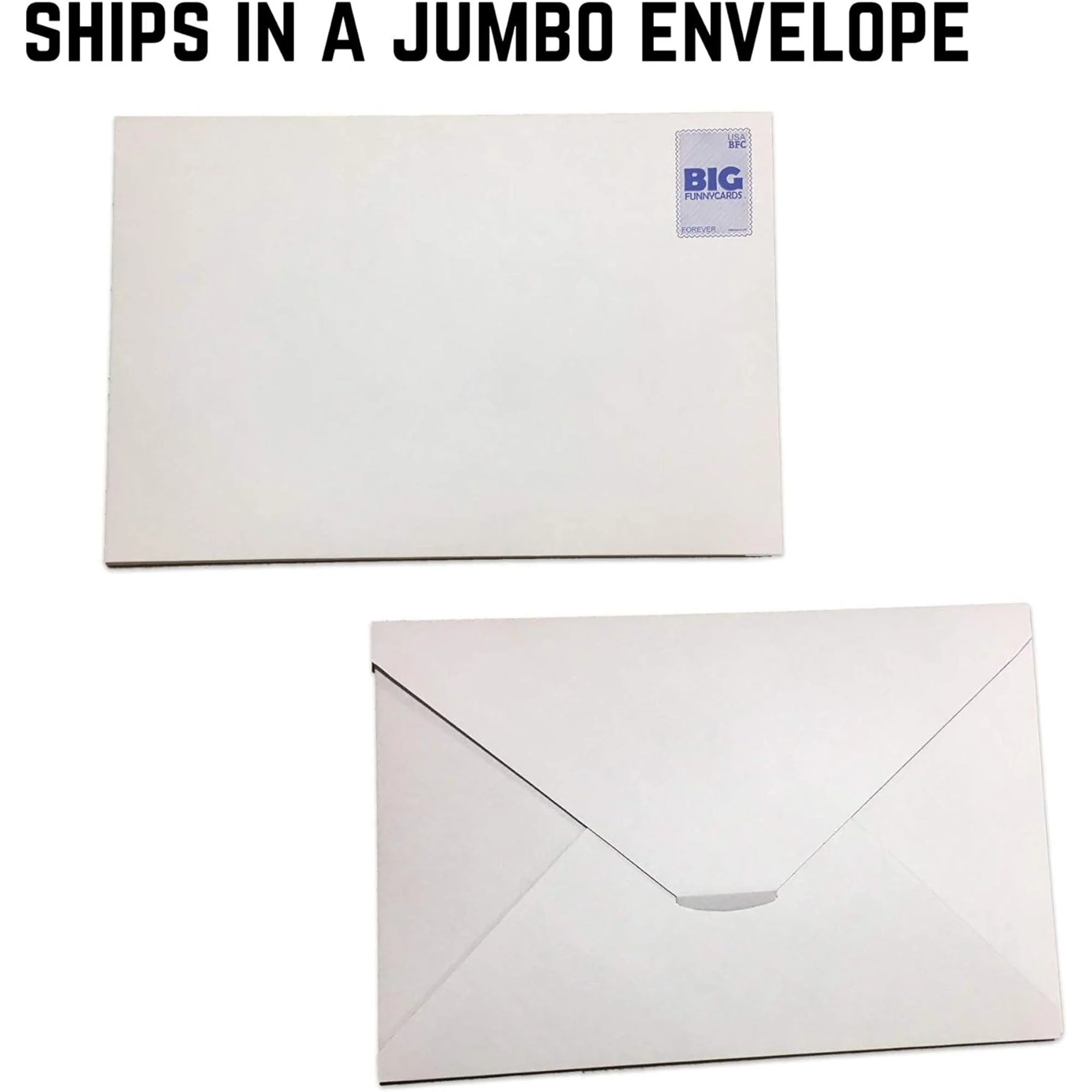 Jumbo Thank You Card - Big Nose Comic Design - Image 6