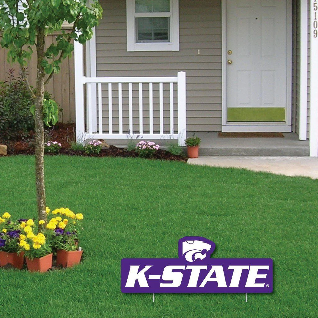 2'x3' Giant Kansas State Holiday Greeting Card & Yard Sign - Image 5
