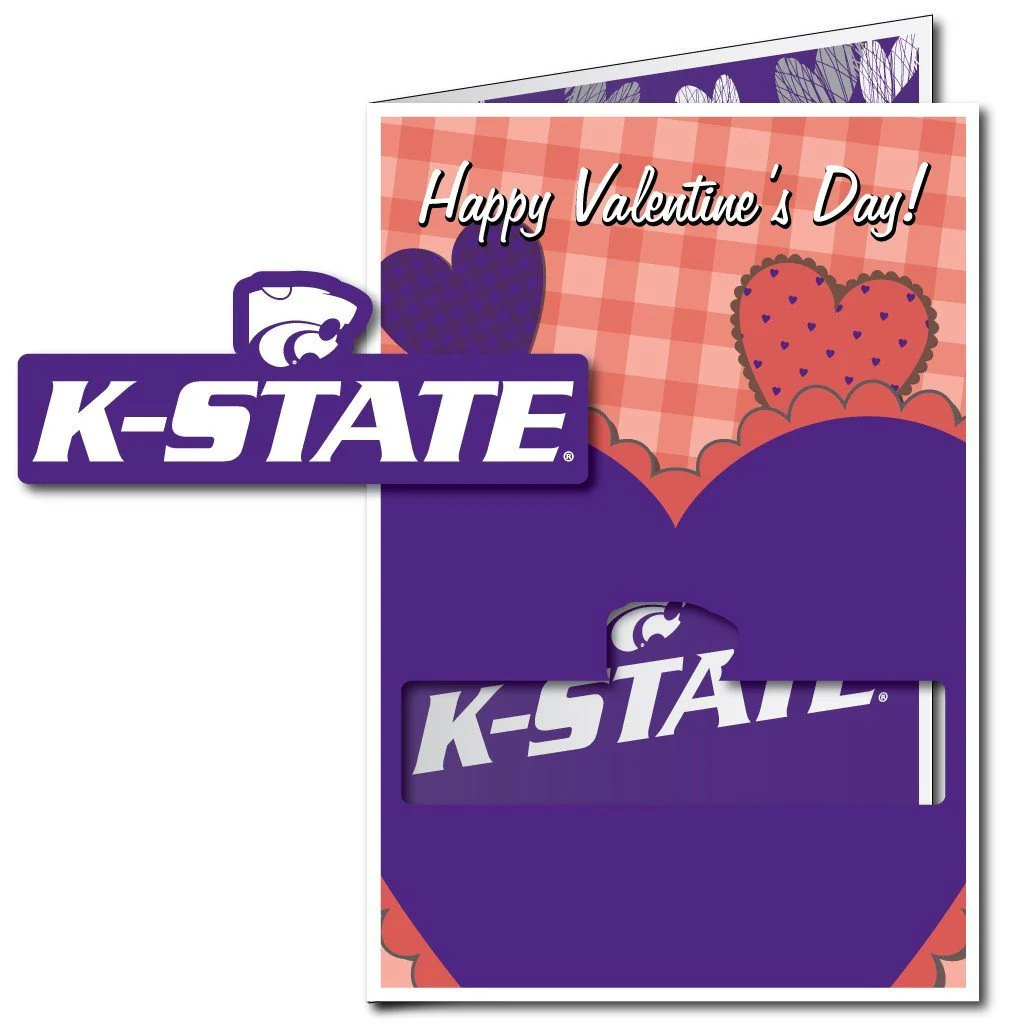 2'x3' Huge Kansas State Valentine's Day Card & Yard Sign - Image 3