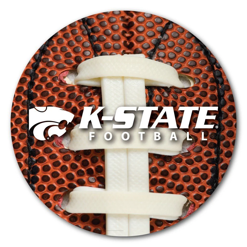 Kansas State University Football Coaster Set of 4 - Image 2