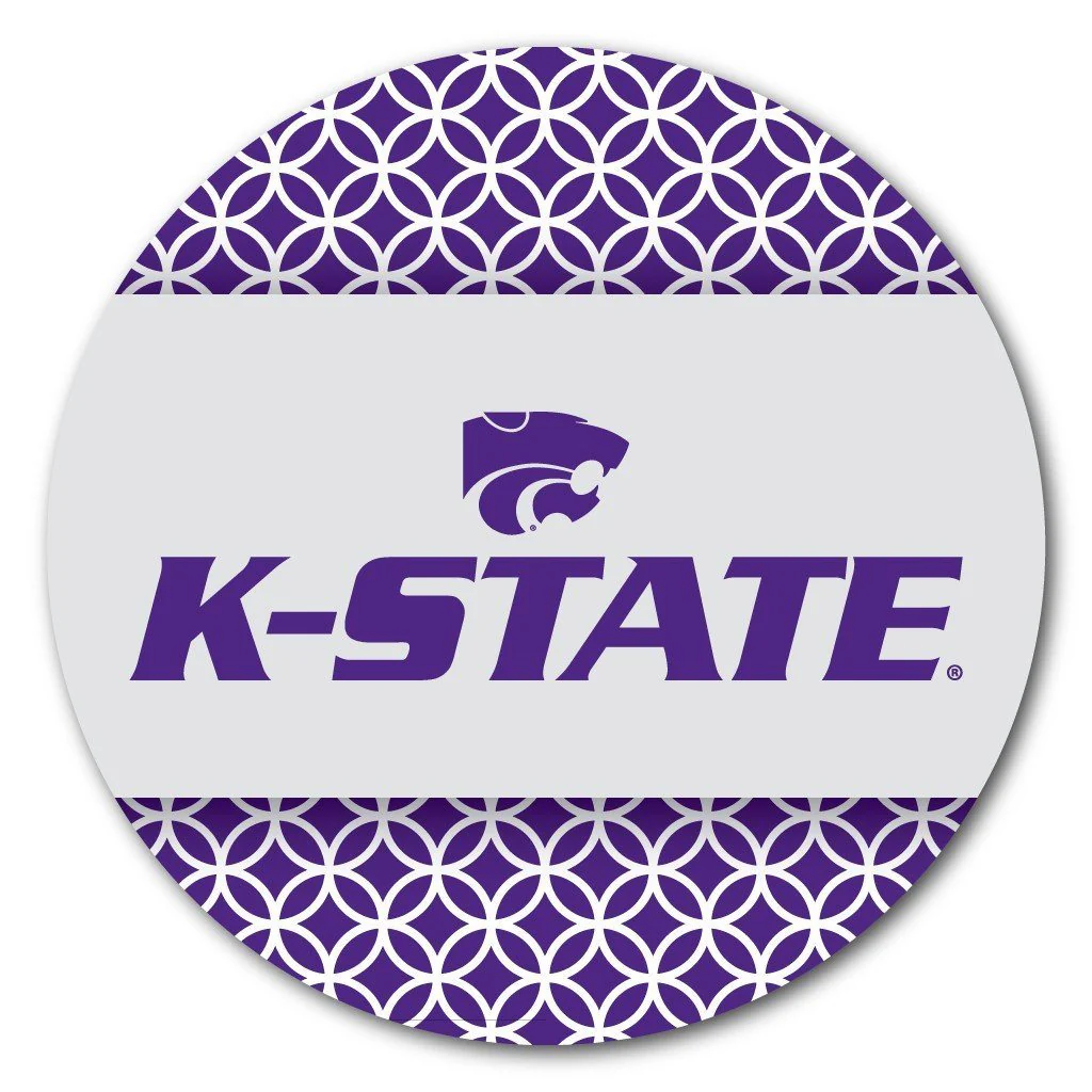 Kansas State University Patterned Coaster Set of 4 - Image 2