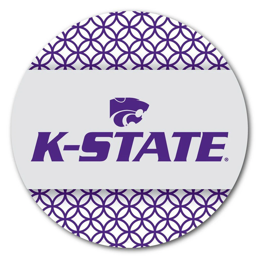 Kansas State University Patterned Coaster Set of 4 - Image 3