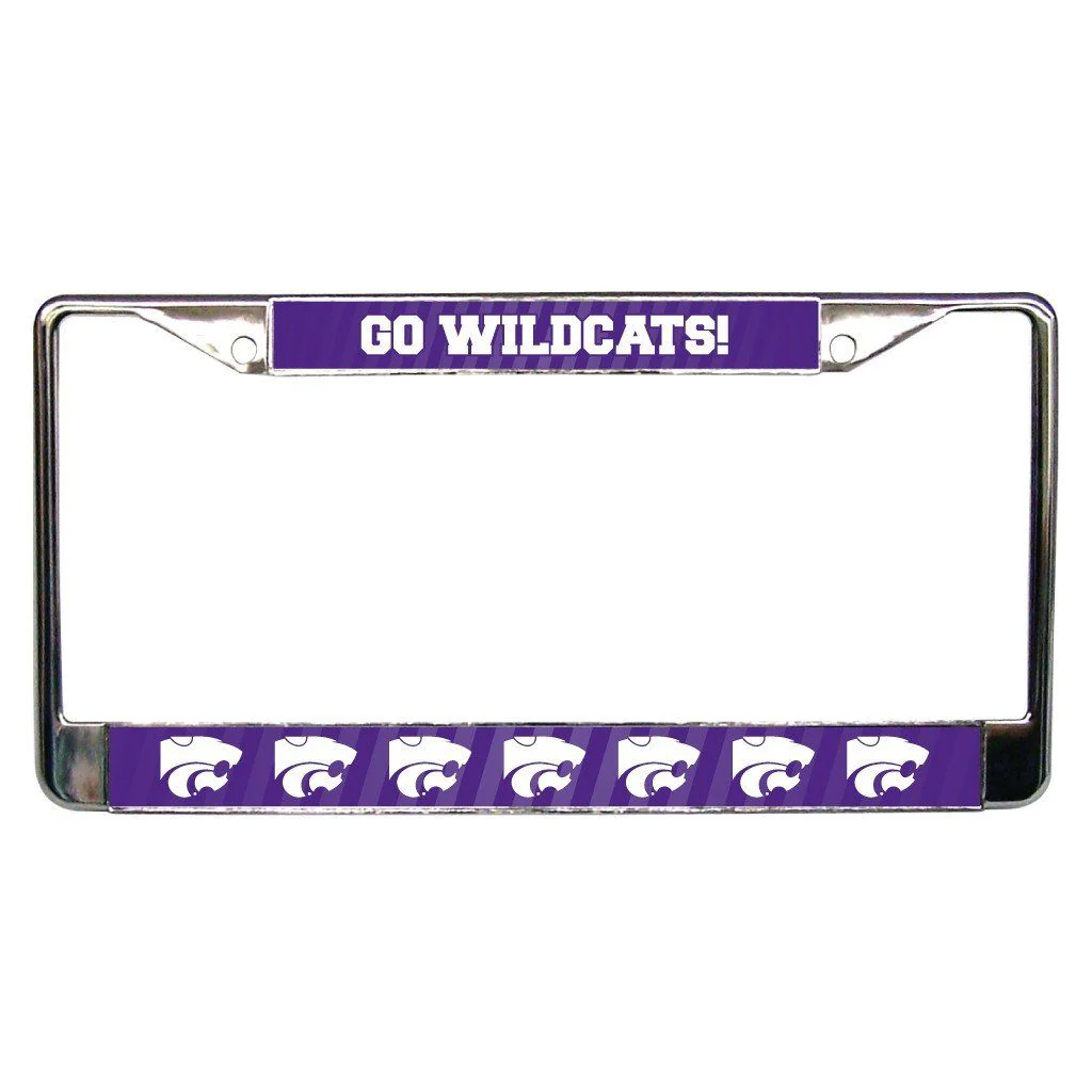 Kansas State University Go Wildcats! License Plate Frame