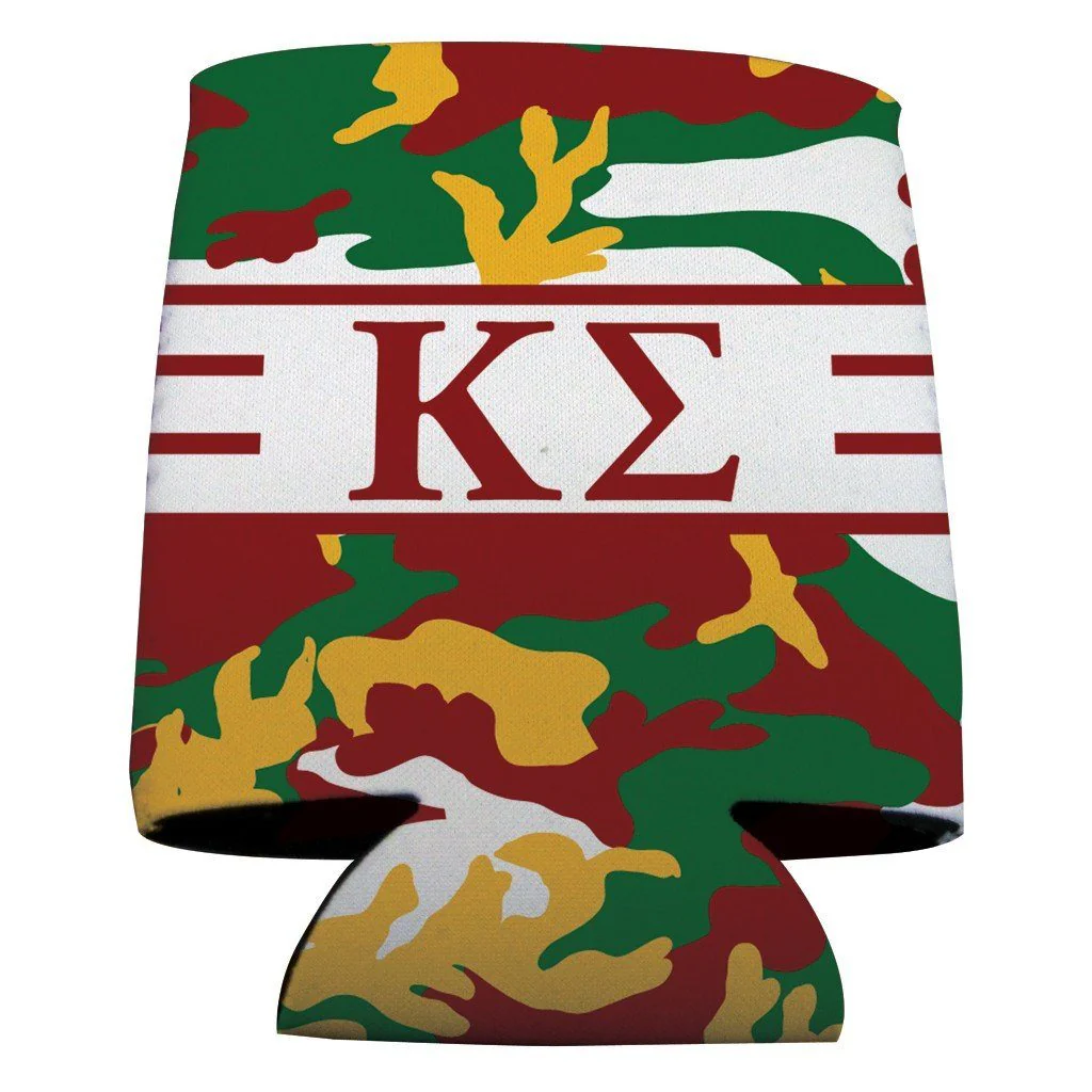 Kappa Sigma Camo Can Cooler Set