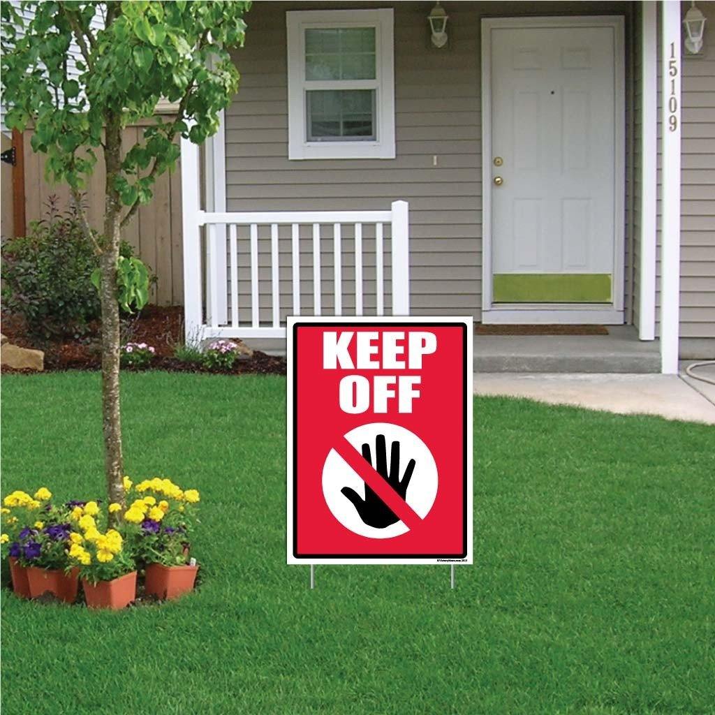 Keep Off Sign or Sticker - Image 12
