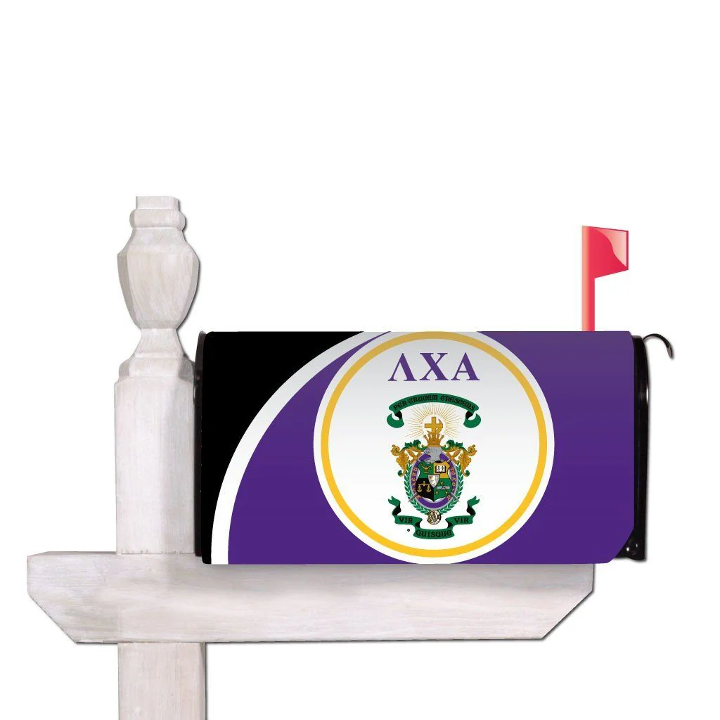 Lambda Chi Alpha Circle Magnetic Mailbox Cover