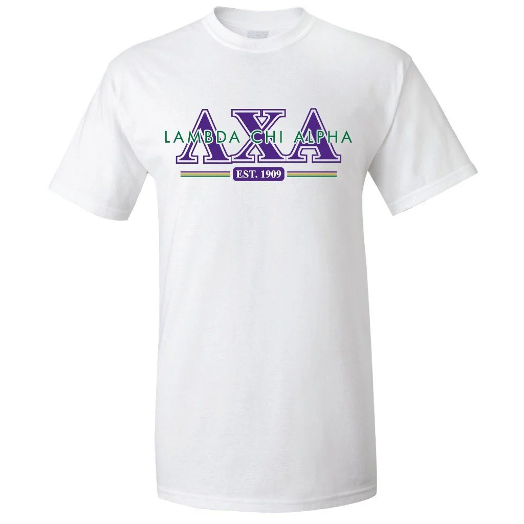 Lambda Chi Alpha Established 1909 T-Shirt
