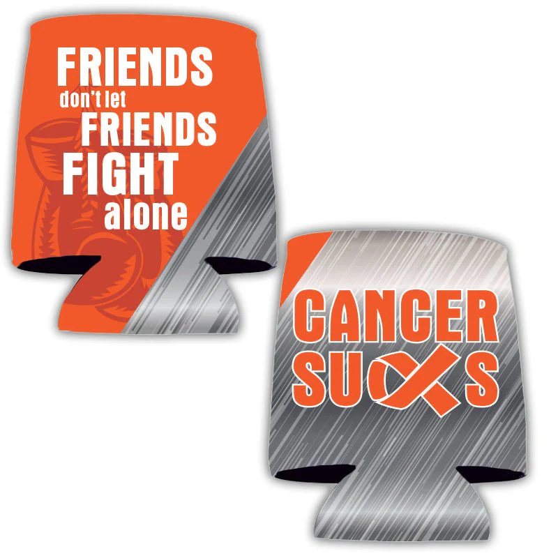 Leukemia Cancer Sucks Can Coolers - Image 2
