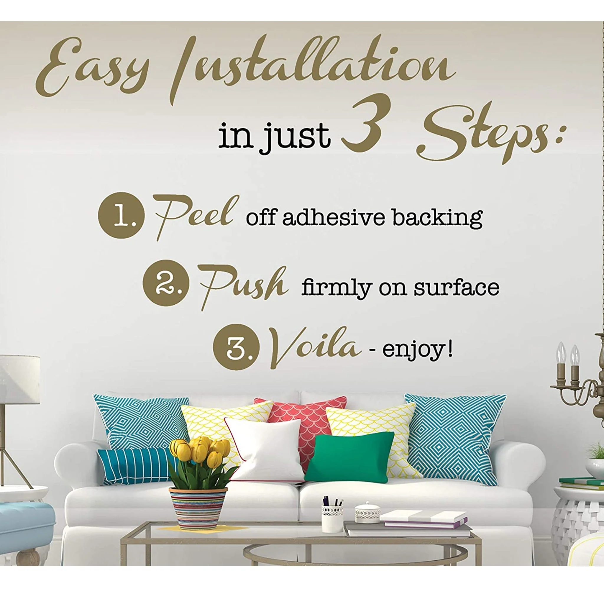 Live your DREAM Hand Painted Wall Quote - Image 4