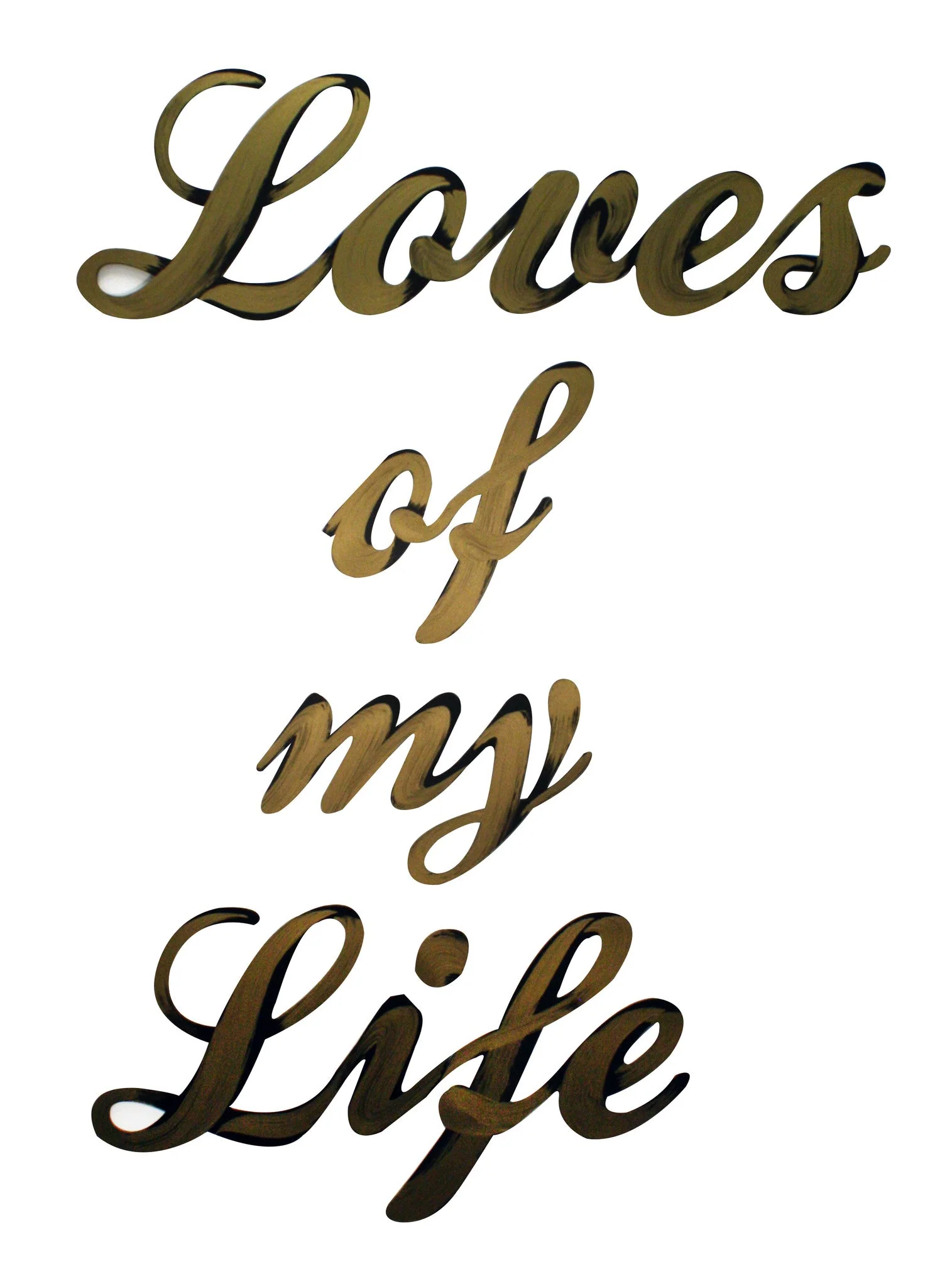 Loves of my Life Hand Painted Wall Decor - Image 2
