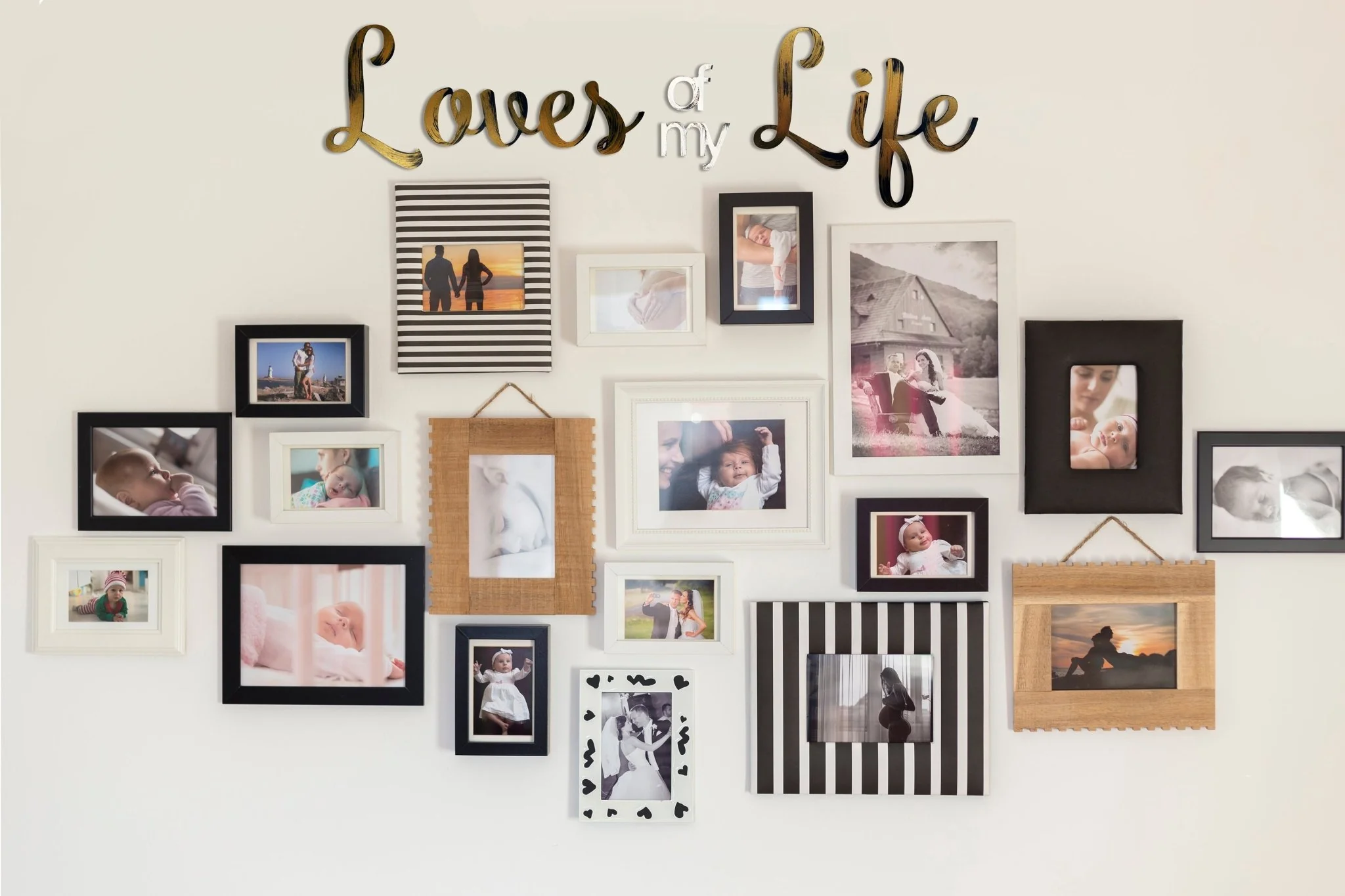 Loves of my Life Hand Painted Wall Decor - Image 2