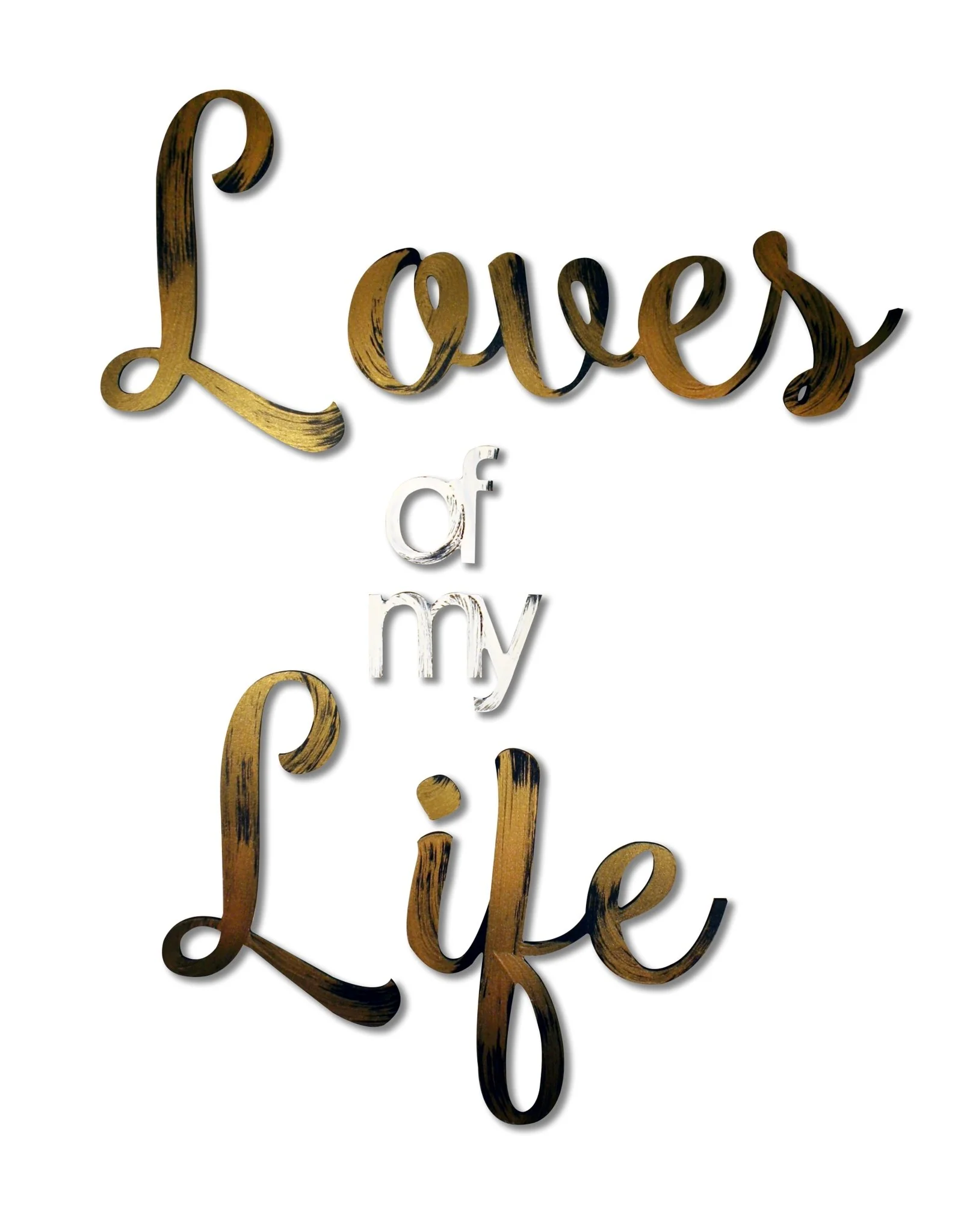 Loves of my Life Hand Painted Wall Decor - Image 4