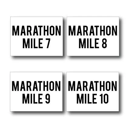 Marathon Race Yard Sign Package - Image 5