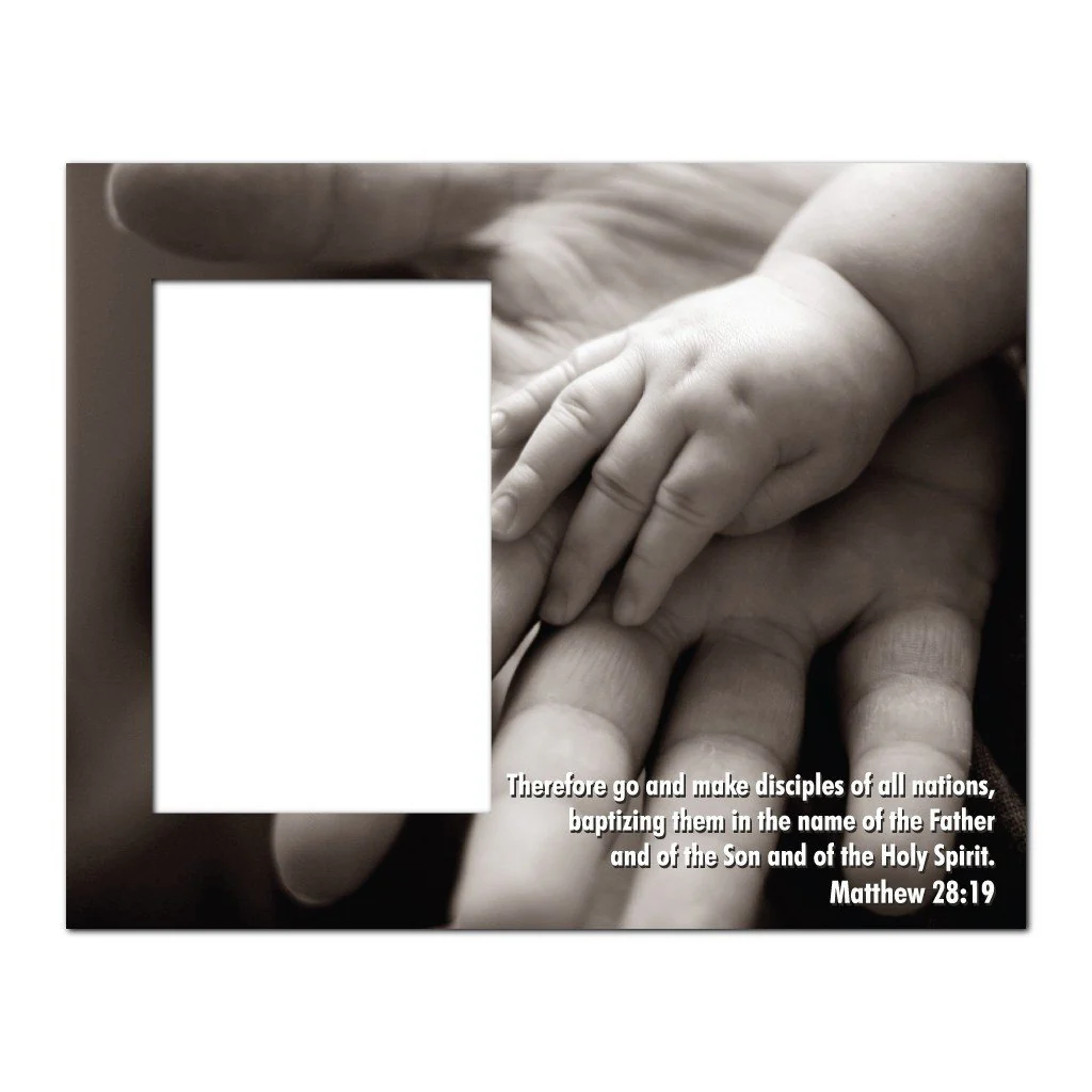 Matthew 28:19 Decorative Picture Frame - Image 2