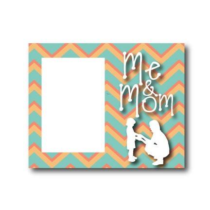 Me and Mom Chevron Picture Frame - Image 2