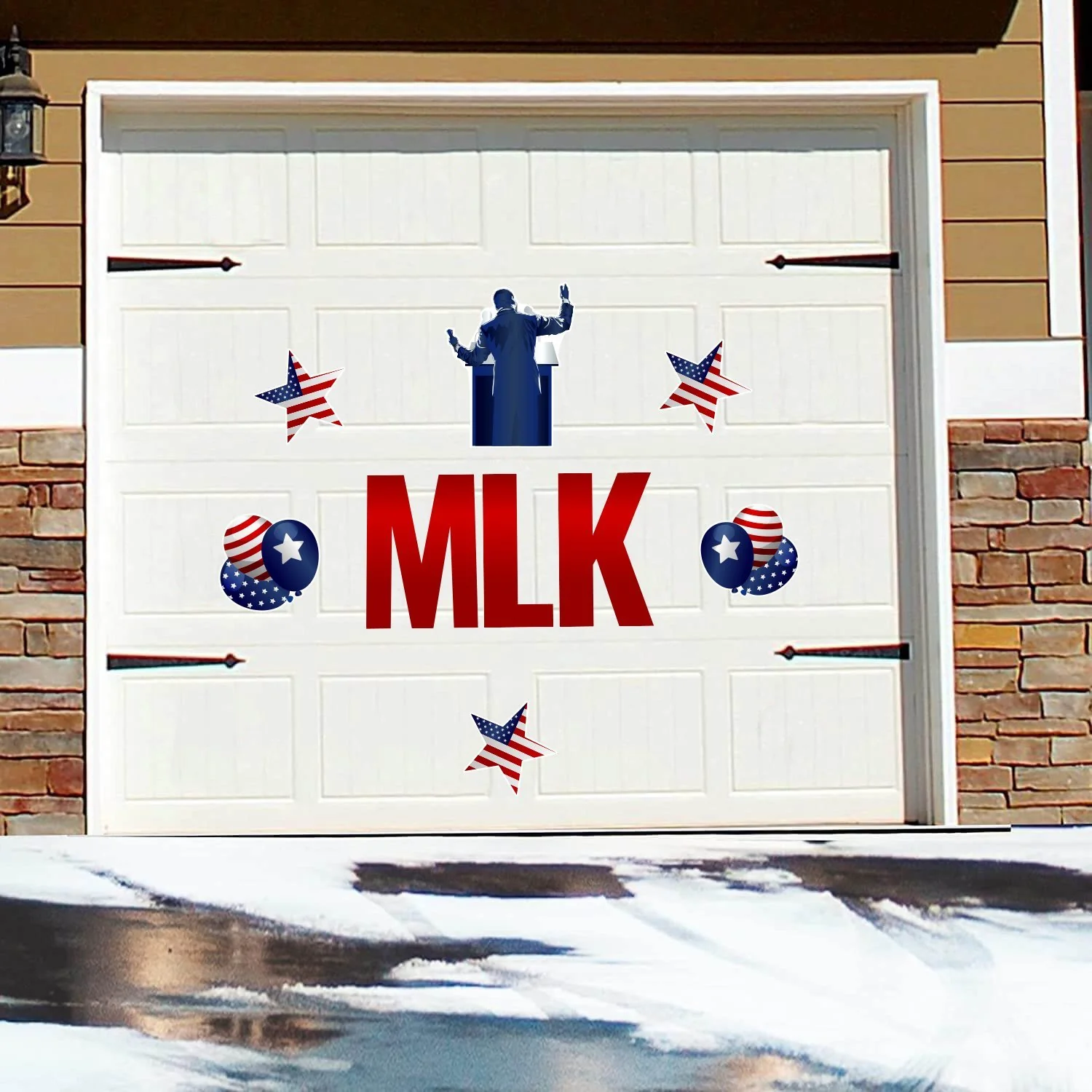 MLK Garage Magnets