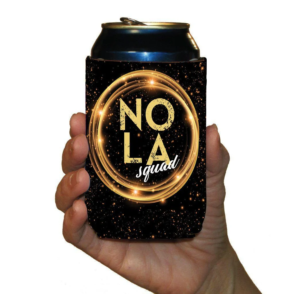 New Orleans Themed Bachelorette Party Custom Can Cooler Set - Image 2