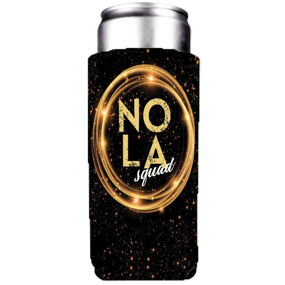 New Orleans Themed Bachelorette Party Custom Can Cooler Set - Image 5