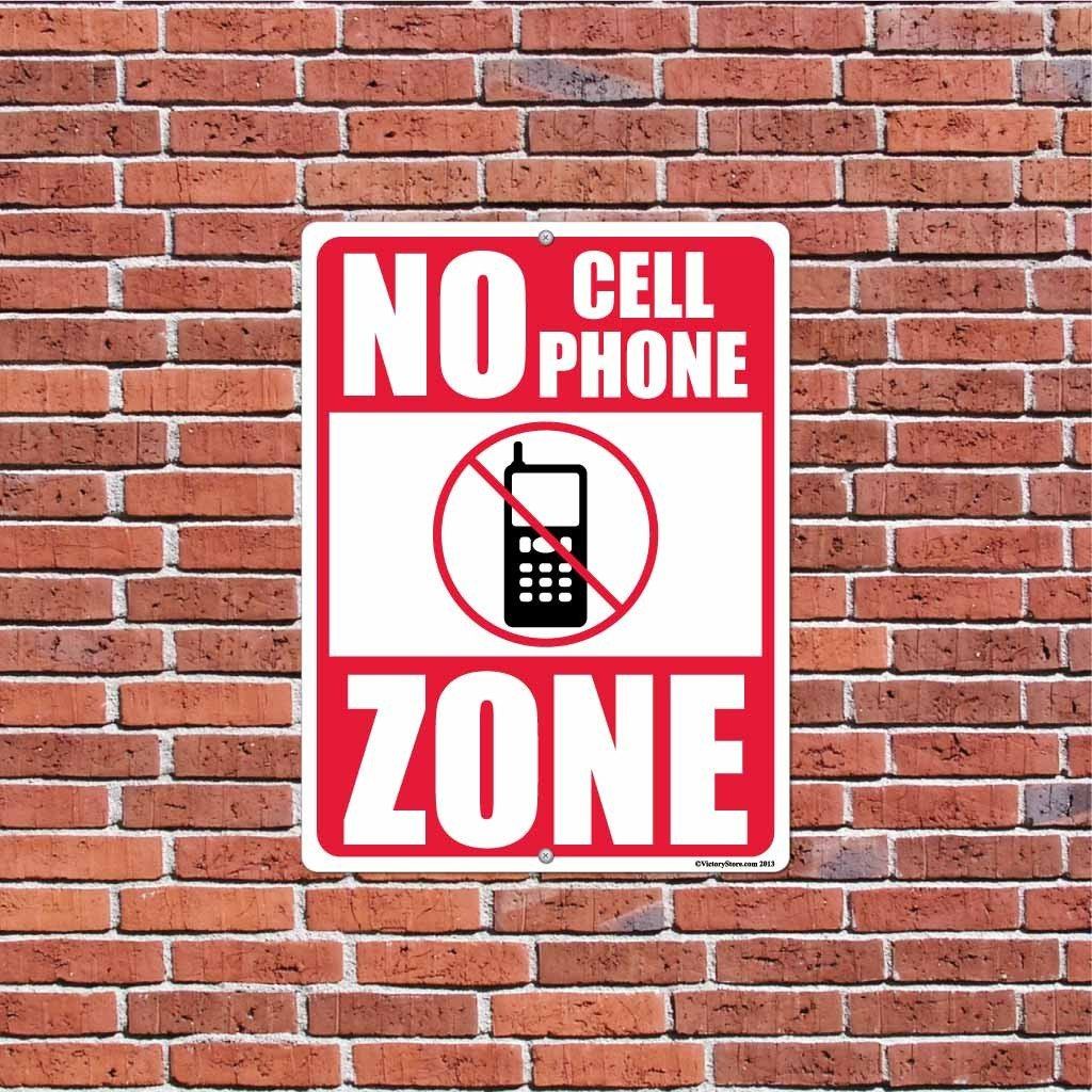 No Cellular Phone Zone Sign or Sticker - Image 13