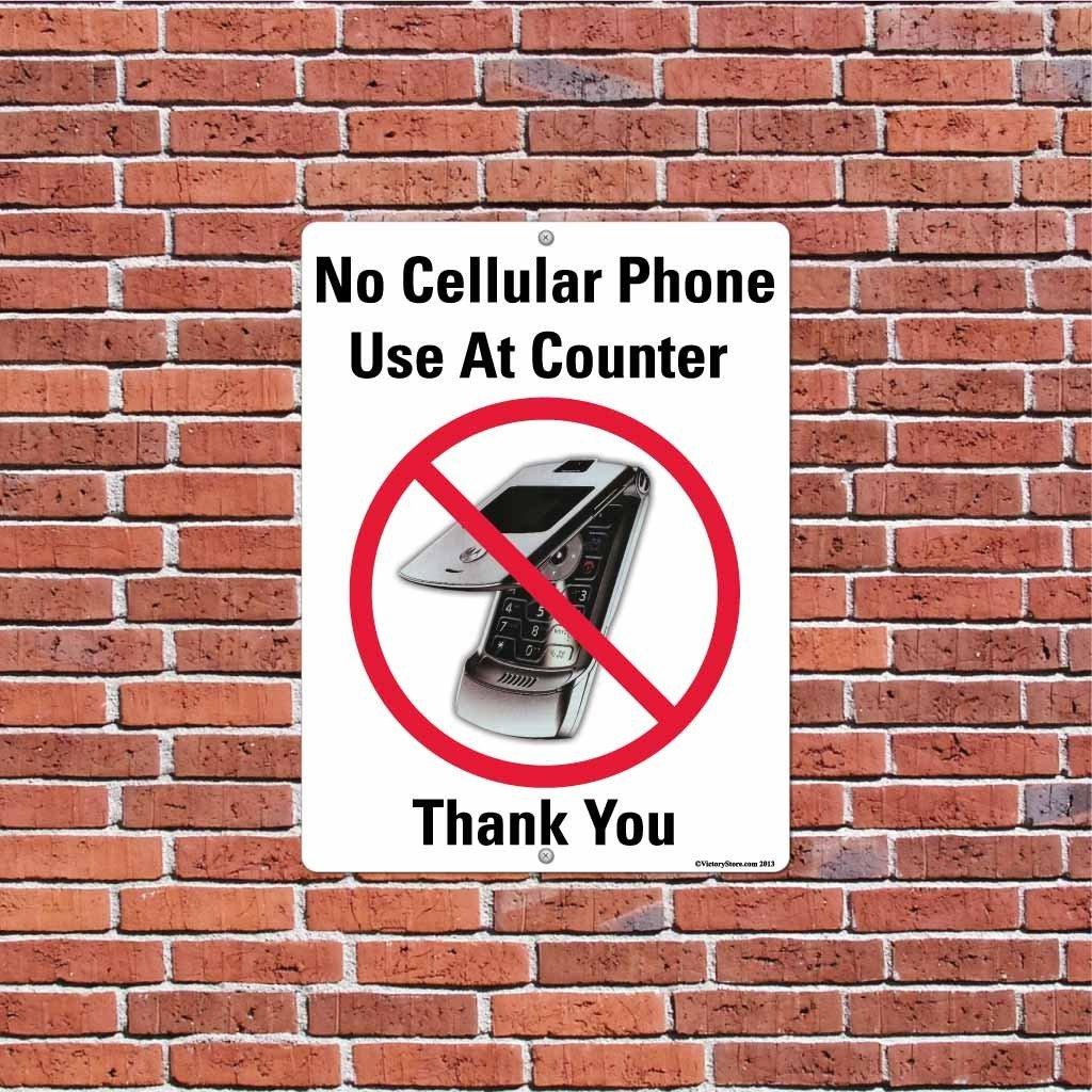 No Cellular Phone Zone Sign or Sticker - Image 5