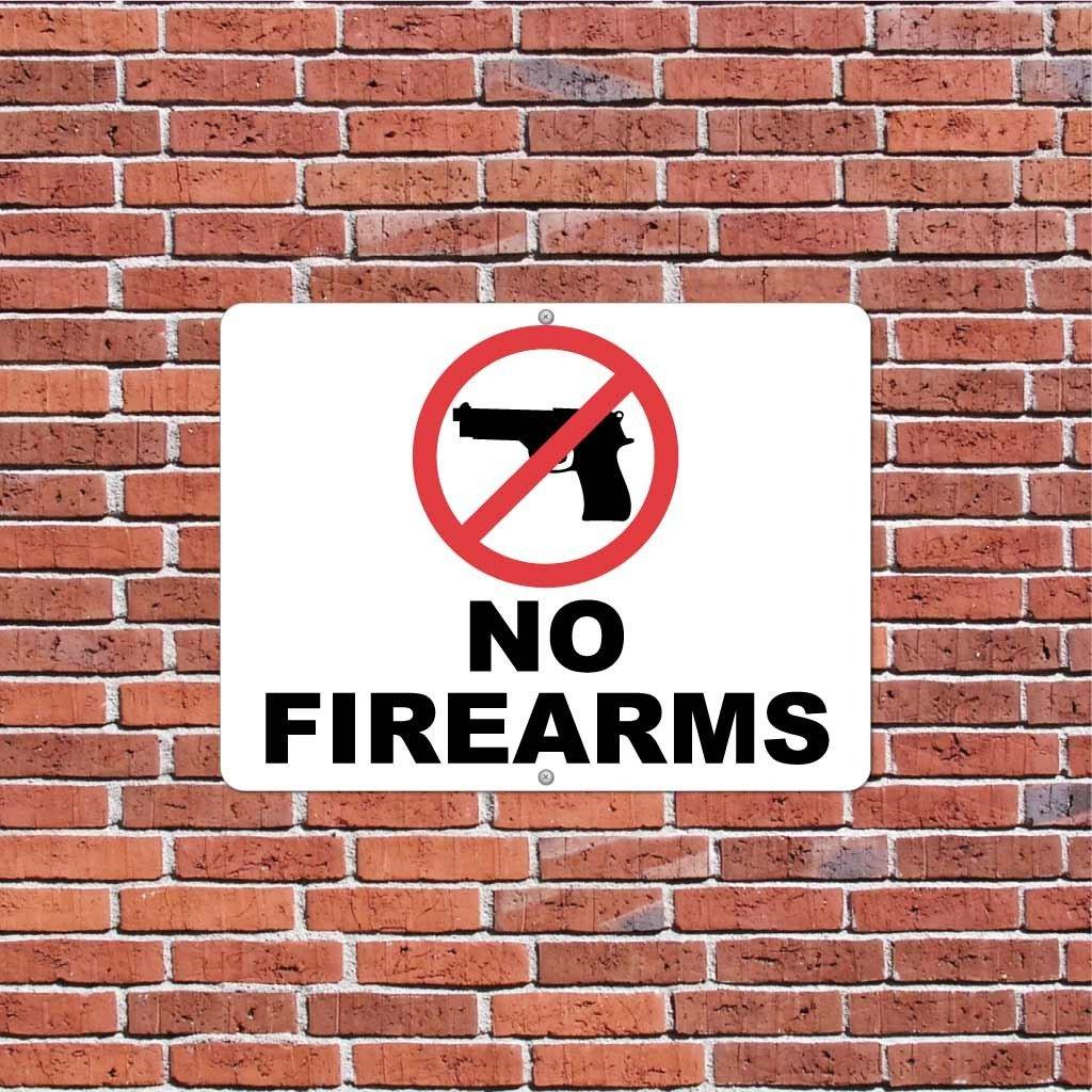 No Firearms Sign or Sticker - Image 4