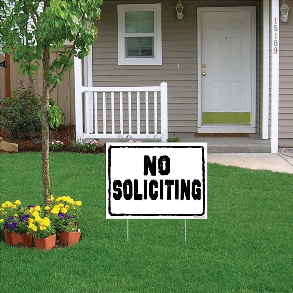 No Soliciting Sign or Sticker - Image 3