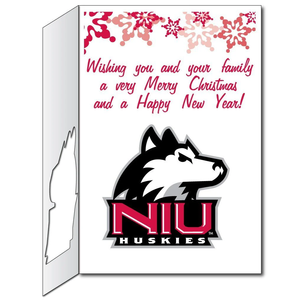 2'x3' Giant Northern Illinois Valentines Greeting Card & Yard Sign - Image 3