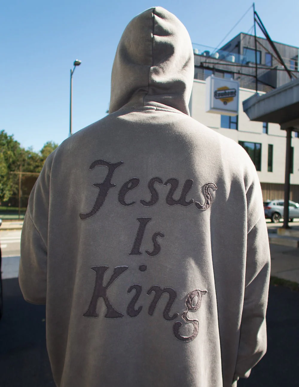 Not Sorry Jesus Is King Unisex Hoodie - Image 4