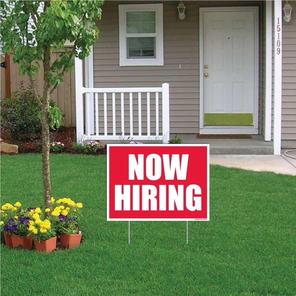 Now Hiring Sign or Sticker - Image 3