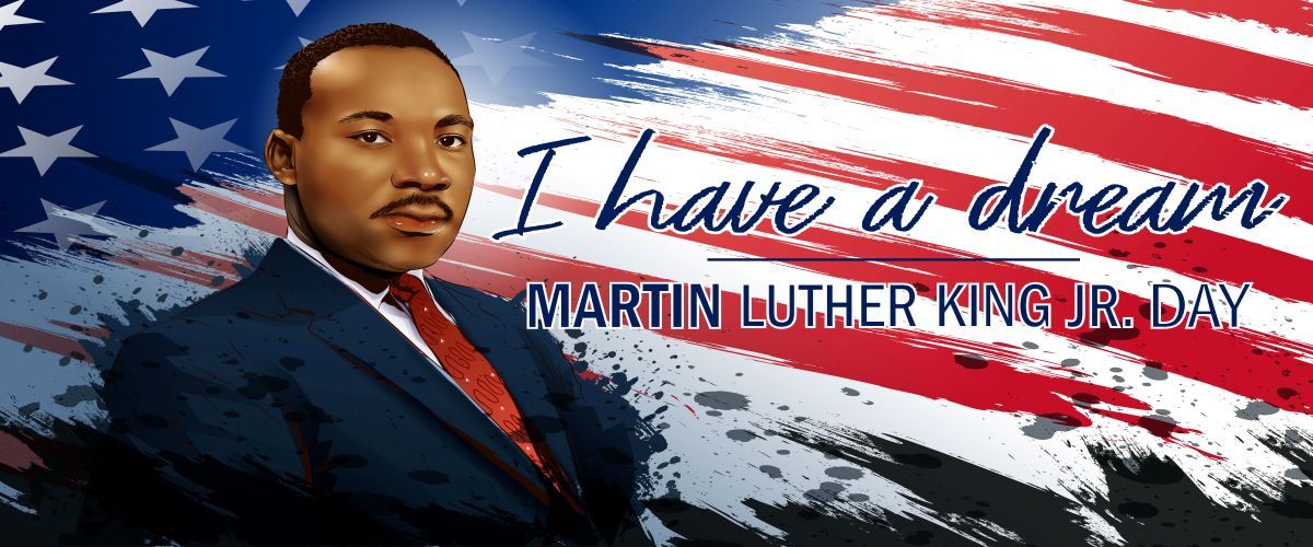 Patriotic 'I Have a Dream' MLK Day Banner - Image 2